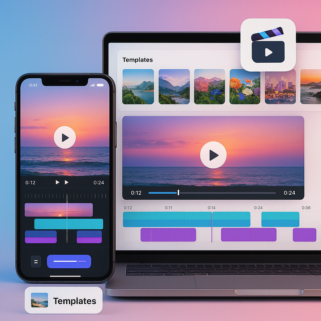 CapCut AI free video generator interface